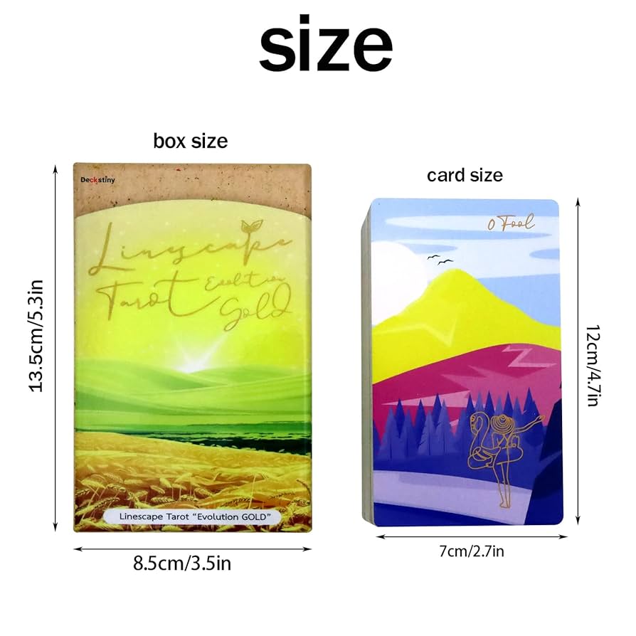 e*n様 正規品 ２デッキセット LINESCAPE TAROT ラインスケープ ラインスケープ タロット 第 5 版 : タイム エディション by